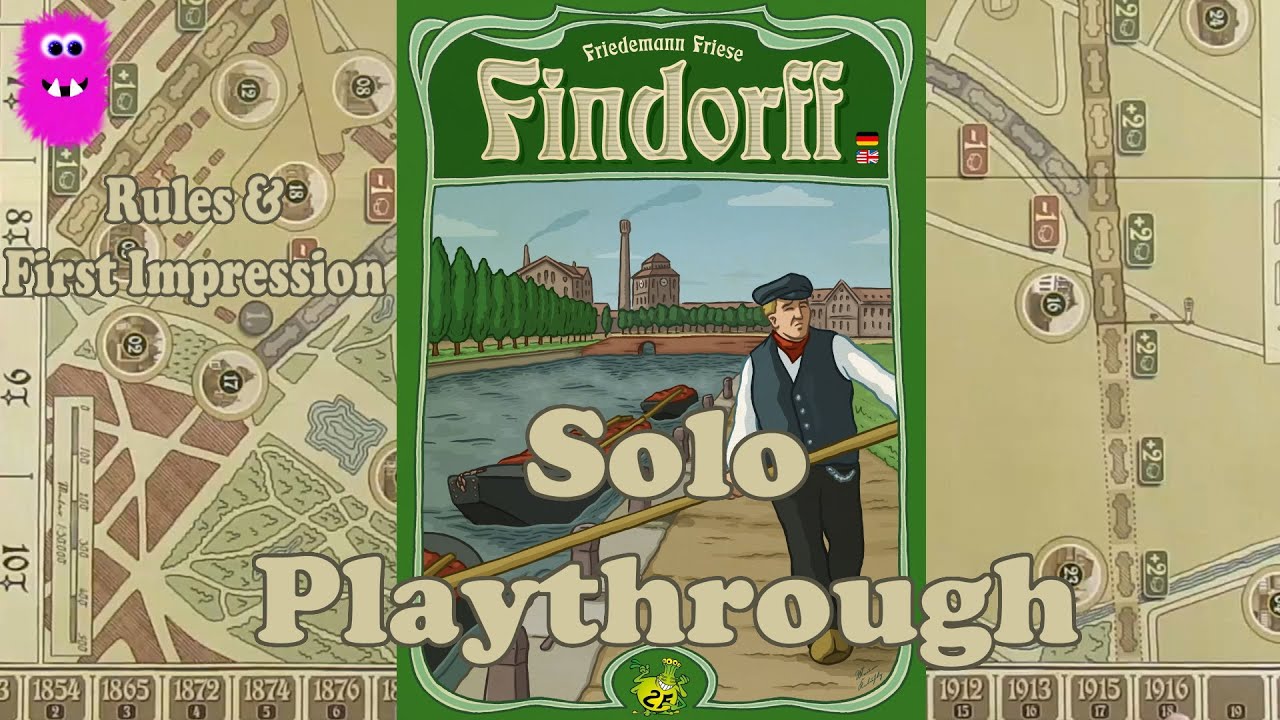 Findorff, Solo Playthrough - Rules & First Impression