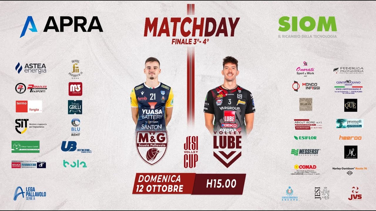 Cucine Lube Civitanova - Yuasa Battery Grottazzolina | Finale Jesi Volley Cup 2025