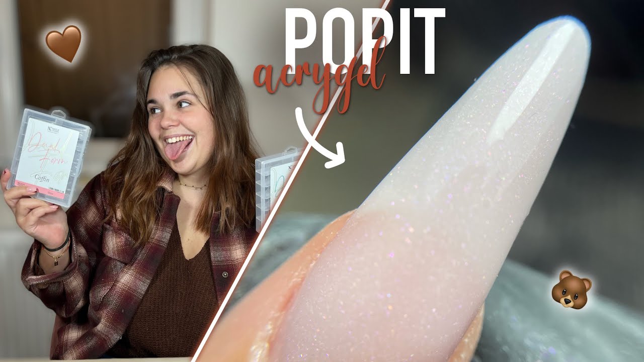 Je test les popits avec l’acrygel | Dual form nails company crash test