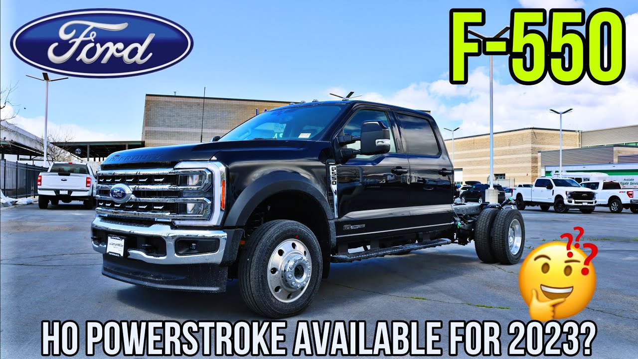 Rare 2023 Ford F550 Lariat 60 C/A: Here's Everything You Need To Know + Great Updates!
