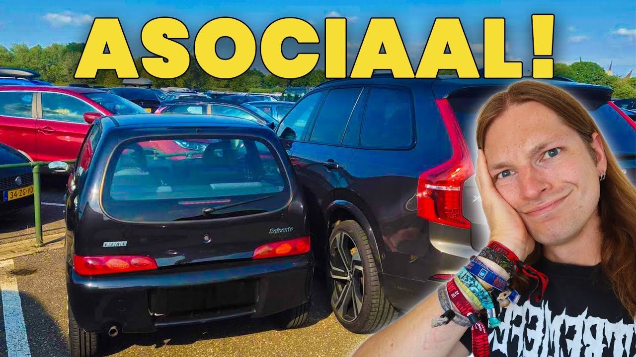 ASOCIAAL GEDRAG op EFTELING parkeerplaats!