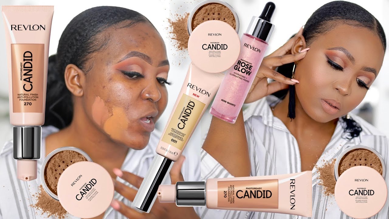 TESTING THE NEW REVLON CANDID LINE | Full Day Wear Test | Thandi Gama