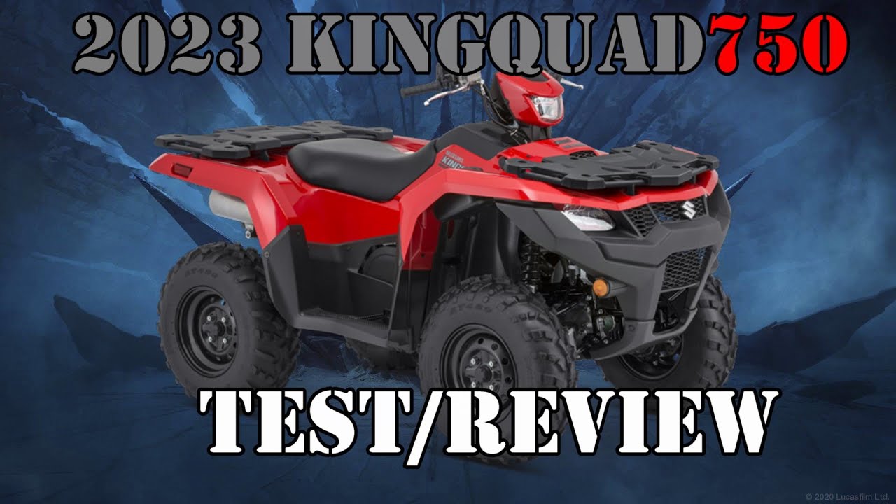 Обзор теста Suzuki King Quad 750 EPS 2023 года!