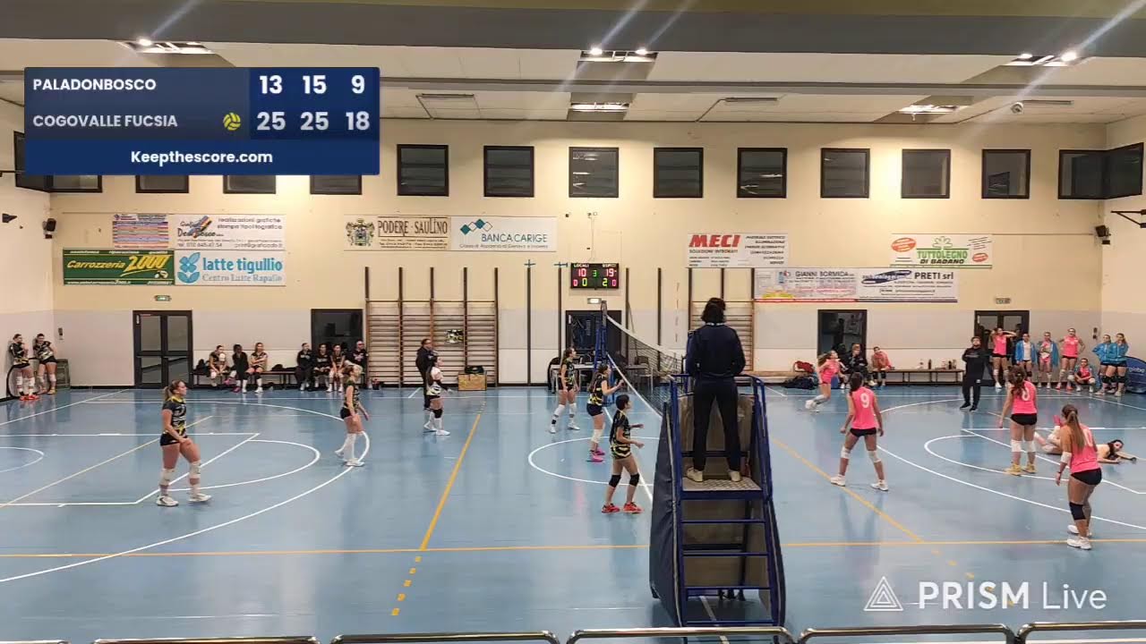 Live streaming of Paladonbosco Pallavolo Genova