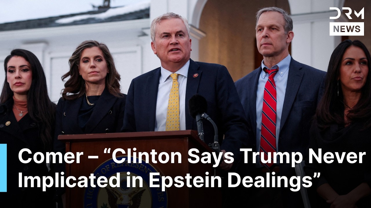 Reps. Comer and Luna Speak Over Clinton’s Closed-Door Deposition on Jeffrey Epstein Scandal | AC1N