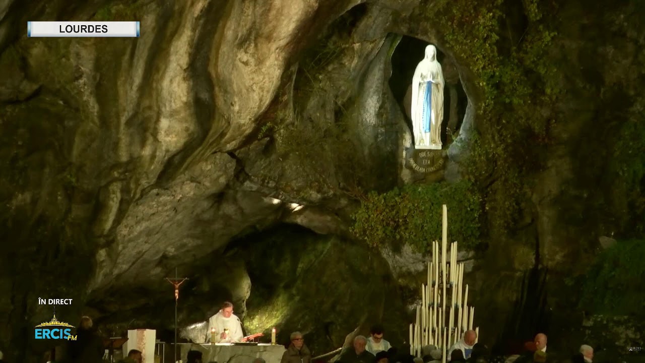 Lourdes: Sfânta Liturghie în limba română de la Grota Sfintei Fecioare Maria (11 februarie 2026)