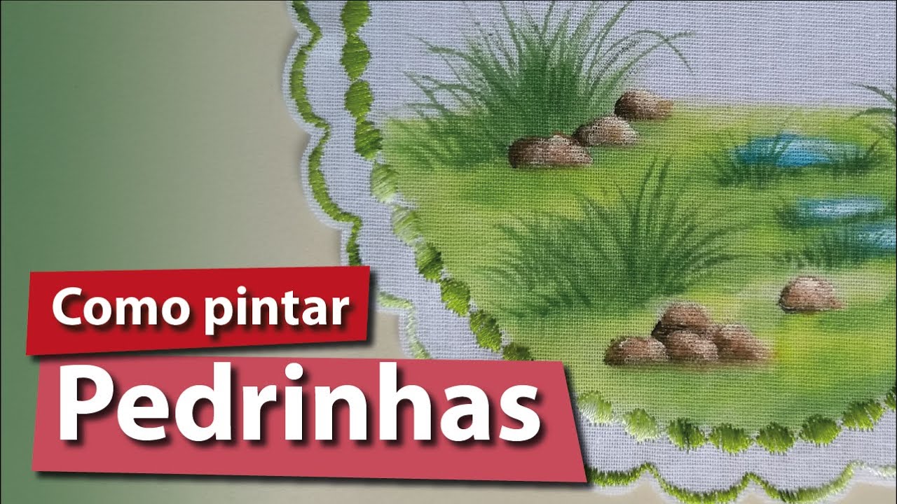 Detalhe 17 - Como pintar Pedrinhas?
