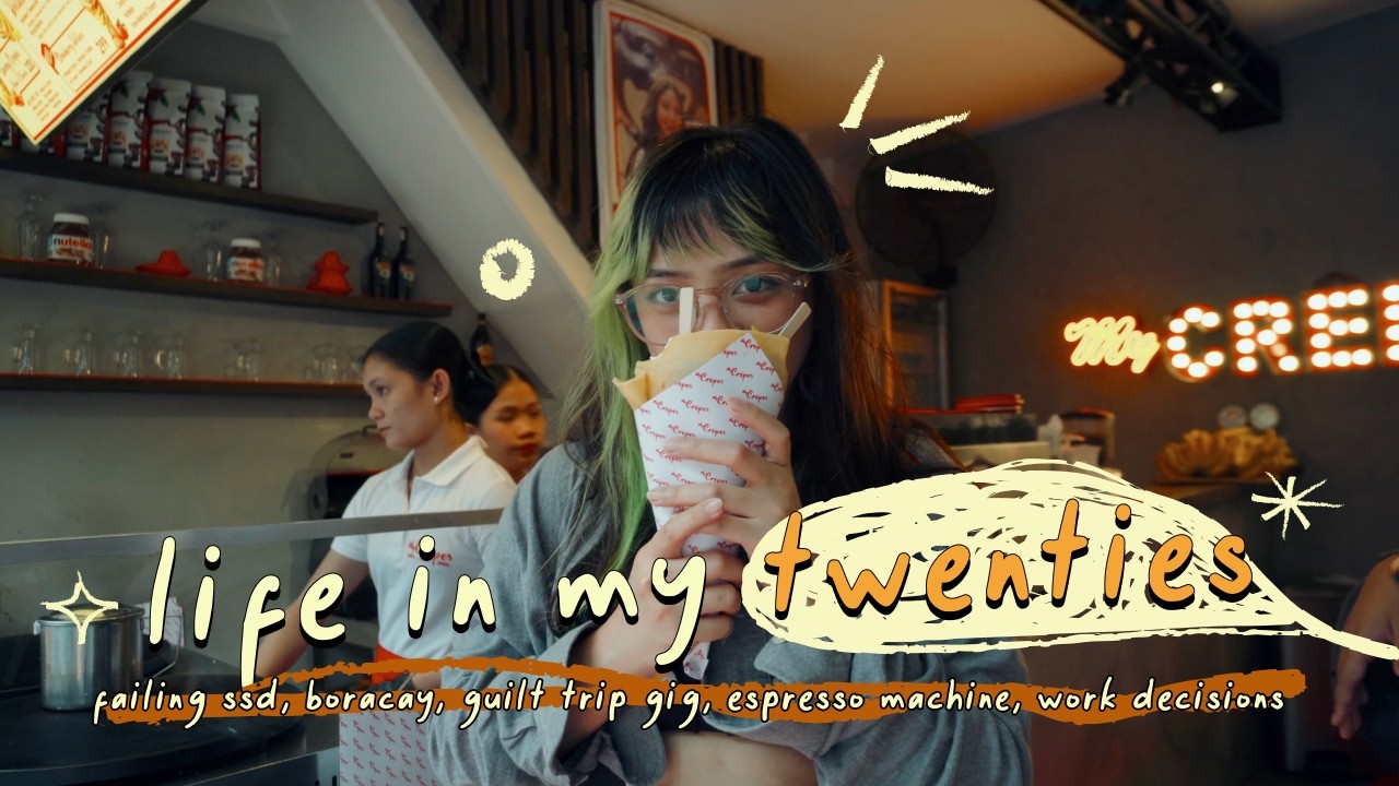 living alone | boracay, guilt trip gig, espresso machine, work decisions