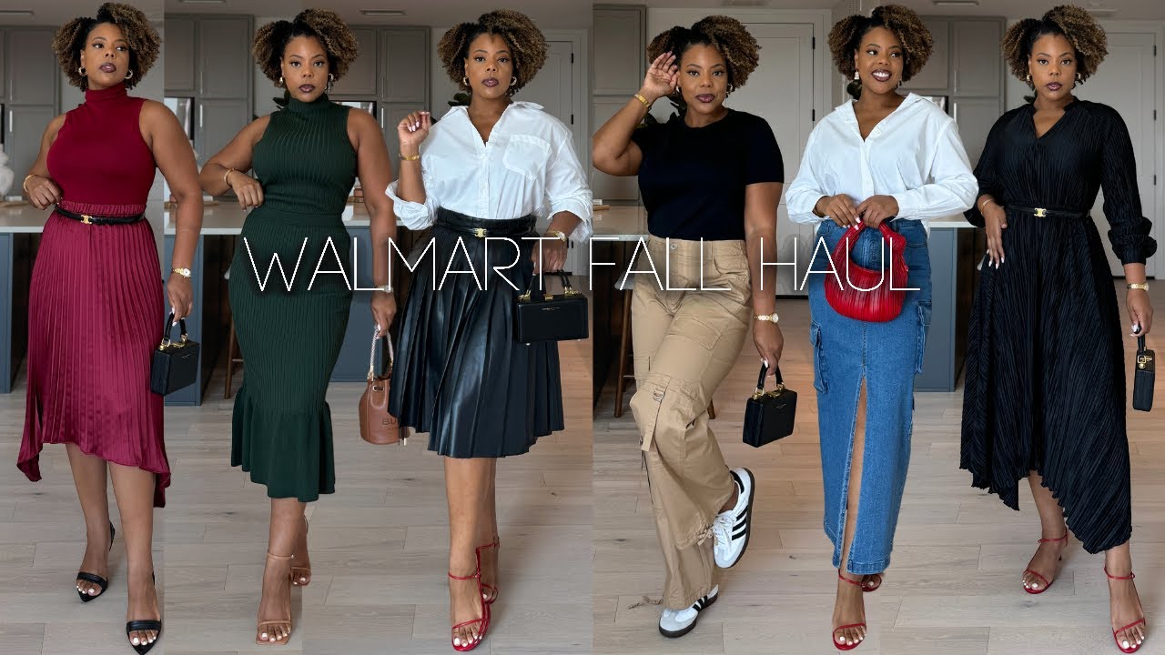 BOSS LADY! NEW Huge Walmart Fall Haul 2024 | Business Casual Fall Fashion, Styles & Trends!