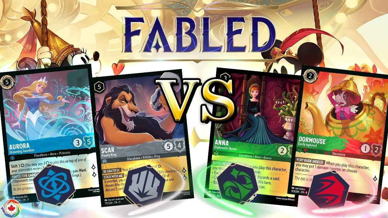 Meta Of Who Can Draw More Cards! Sapphire Steel VS Emerald Ruby - Lorcana Fabled League Gameplay