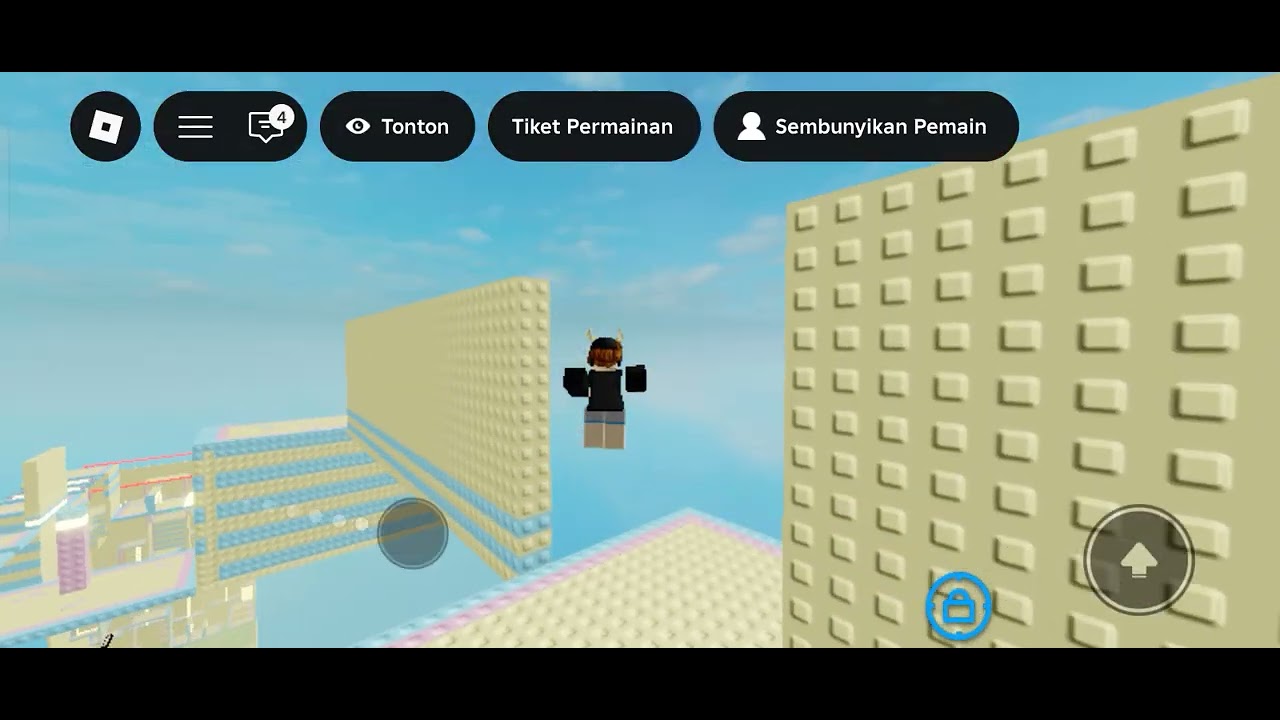 Tamatin tower wall hop di Roblox 