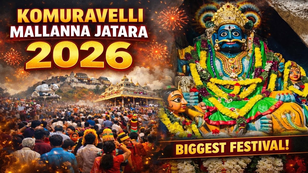 Komuravelli Mallanna Jatara 2026 || Komuravelli Mallanna Swamy Bonalu || Mallanna Patnalu