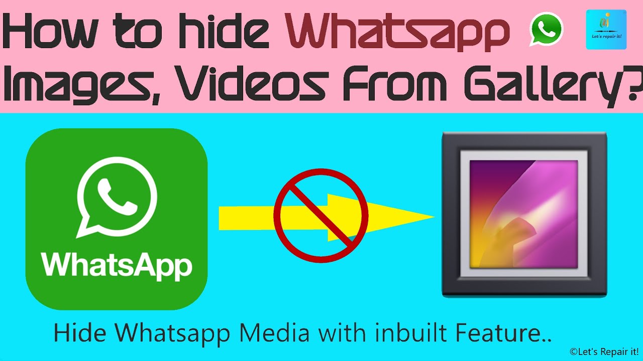 How to Hide Whatsapp Images and Media from Gallery || Hide Whatsapp Media in Hindi 2018.