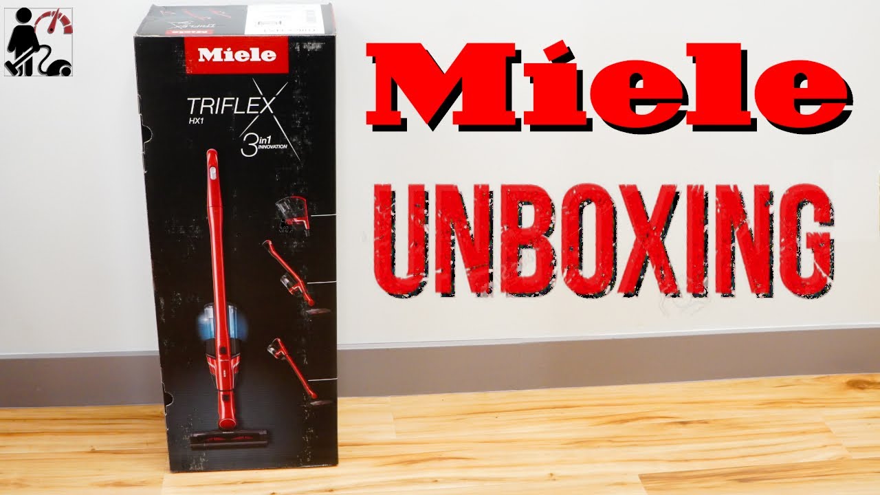 Miele Triflex HX1 Cordless Vacuum Unboxing