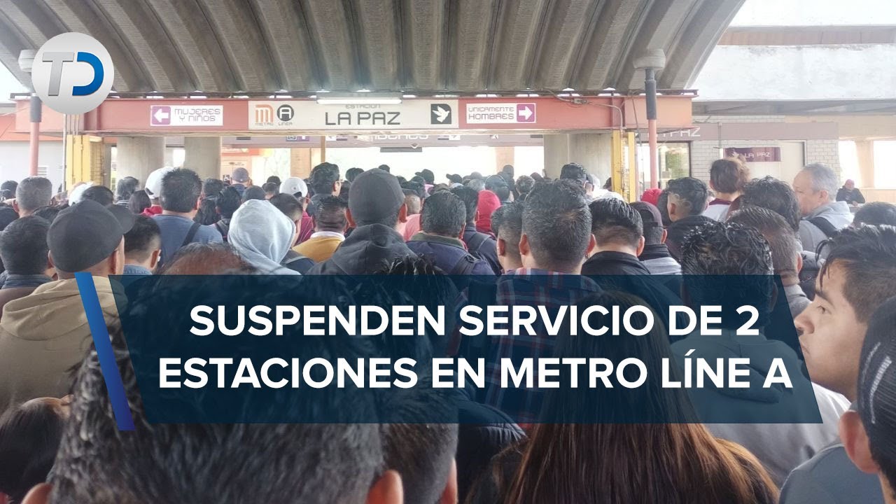 Metro CdMx reporta fallas en L&iacute;nea A; RTP da servicio auxiliar en 2 estaciones