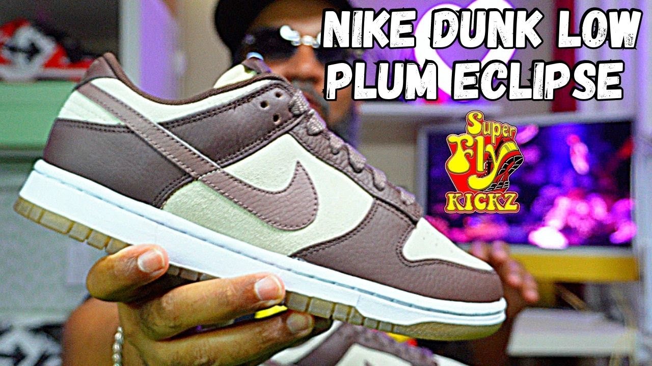Nike Dunk Low Plum Eclipse SuperFly Sneaker These Are Too Fly ❤️&zwj;🔥