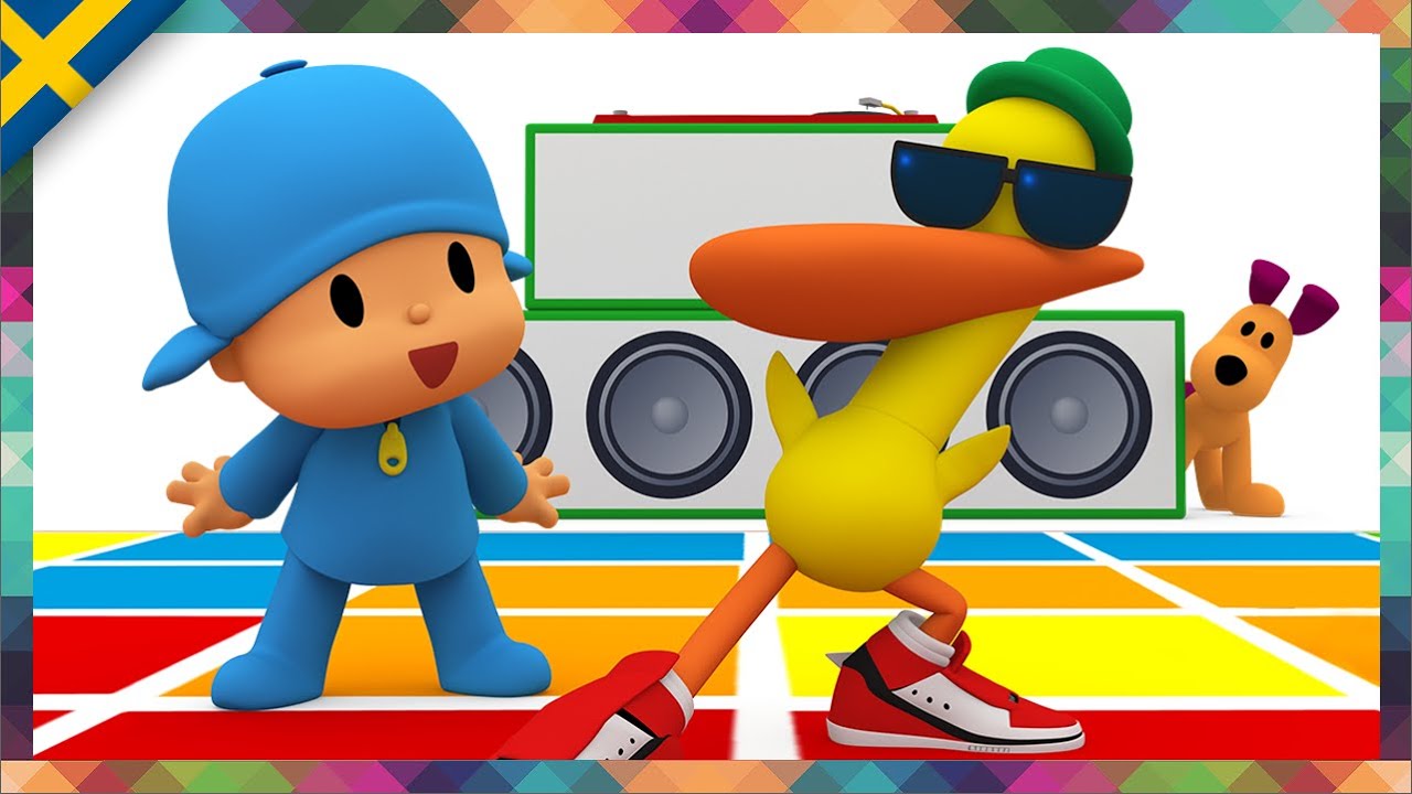 Dansa Bort! [ 2x37 ] | POCOYO på Svenska | Teckningar för barn | Tecknad Dans för Barn