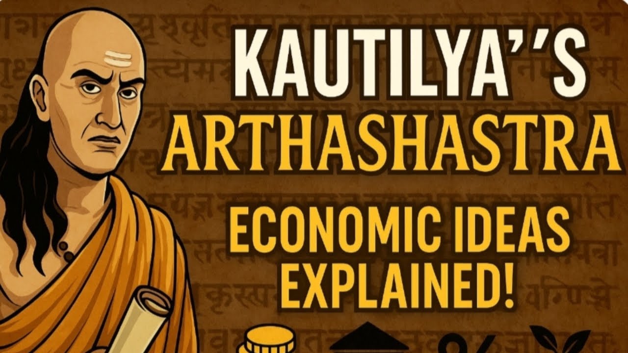 Kautilya's Arthashastra Economic Ideas Explained Pt 1 | Indian Economic Thought | BA | Kautilya