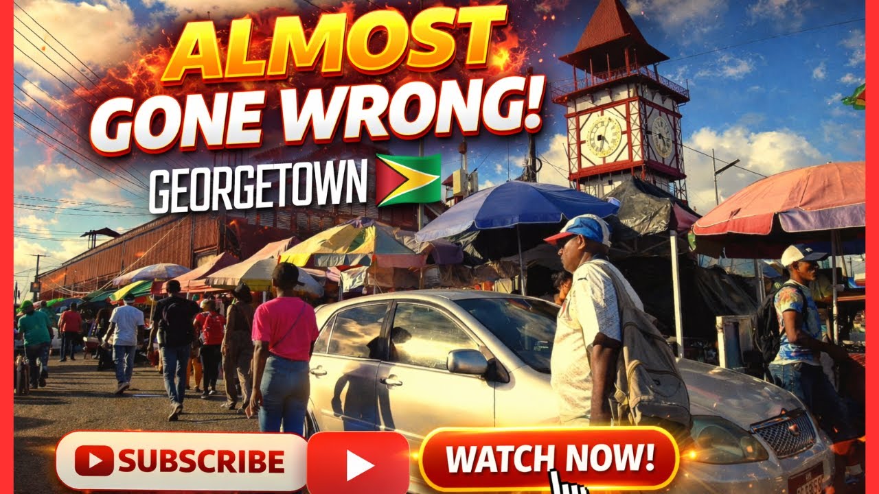 OLD YEARS In Georgetown Guyana🇬🇾 Almost gone Wrong 