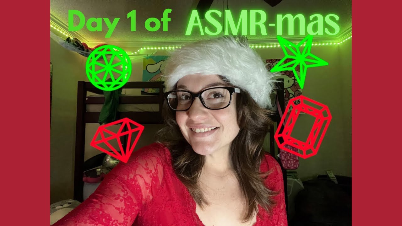 ASMR~ Первый день из 25 дней ASMR-маса!🎄 Случайные постукивания
