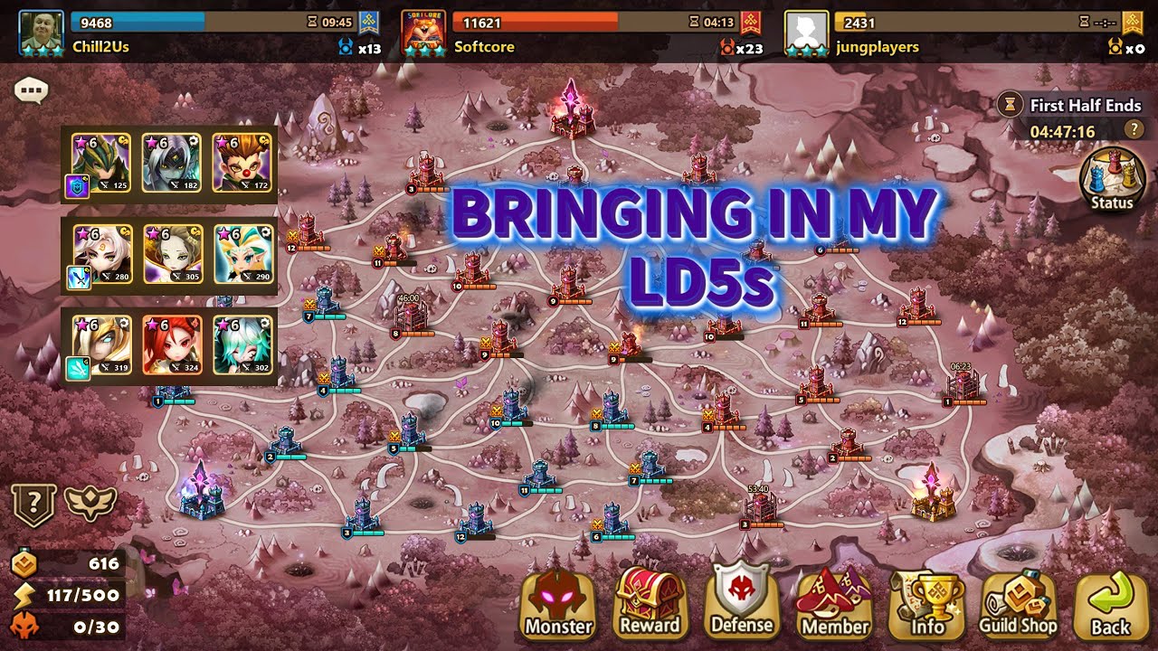 SIEGE DAY: Bringing out some LDs!! - Summoners War Siege