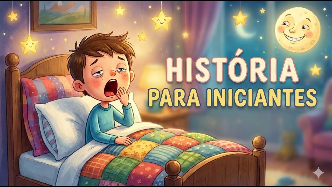 Portuguese Comprehensible Input (A1): João está com sono 😴 | Learn Portuguese with Stories