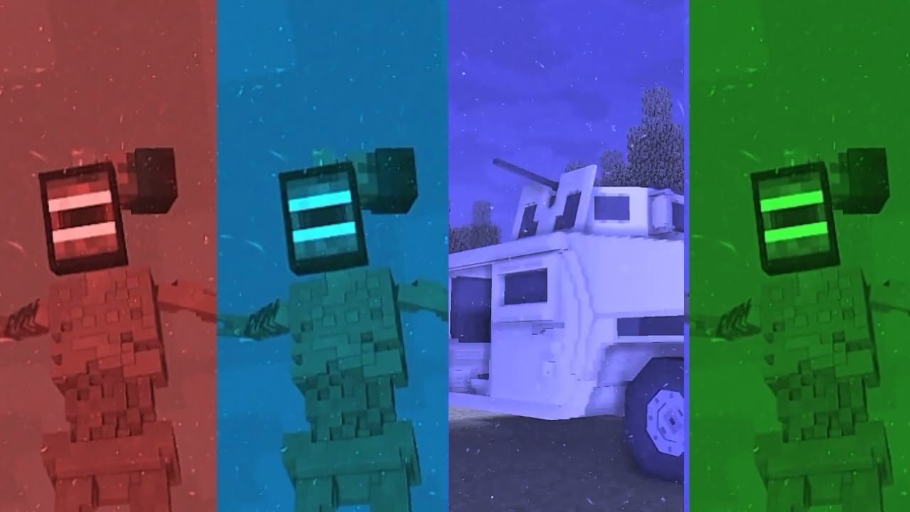 Siren head megamix coffin dance meme song cover siren head mega colour battle coffin dance