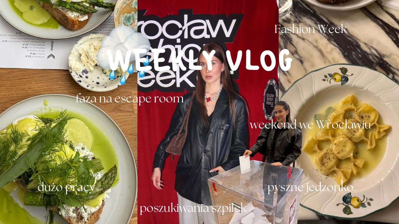 (2) weekly vlog | podsumowanie dwóch tygodni, weekend we Wrocławiu