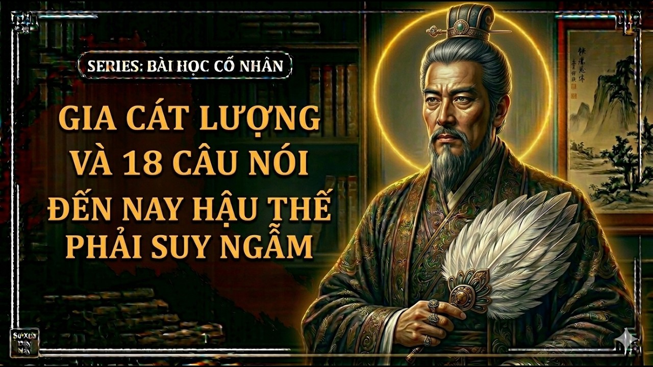 GIA CÁT LƯỢNG Và 18 Câu Nói Để Đời Về Nhân Tâm 
