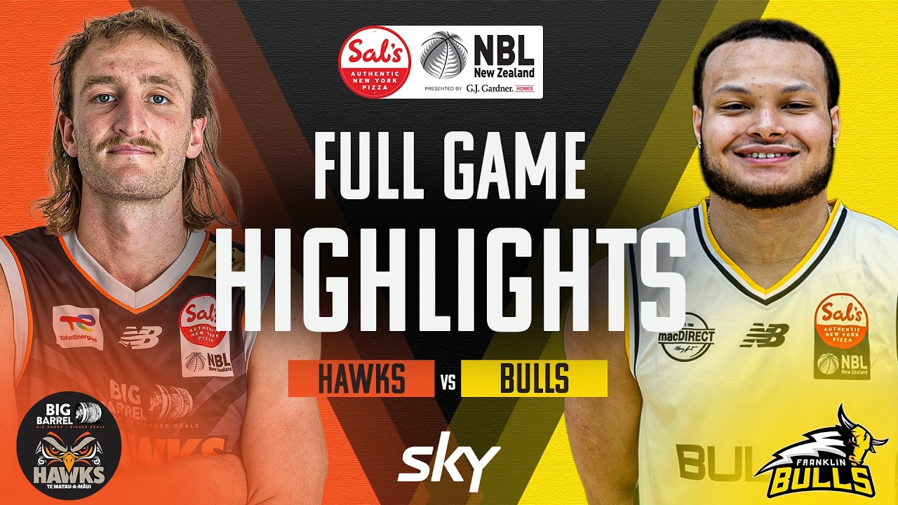 Hawke&rsquo;s Bay Hawks vs. Franklin Bulls - Game Highlights