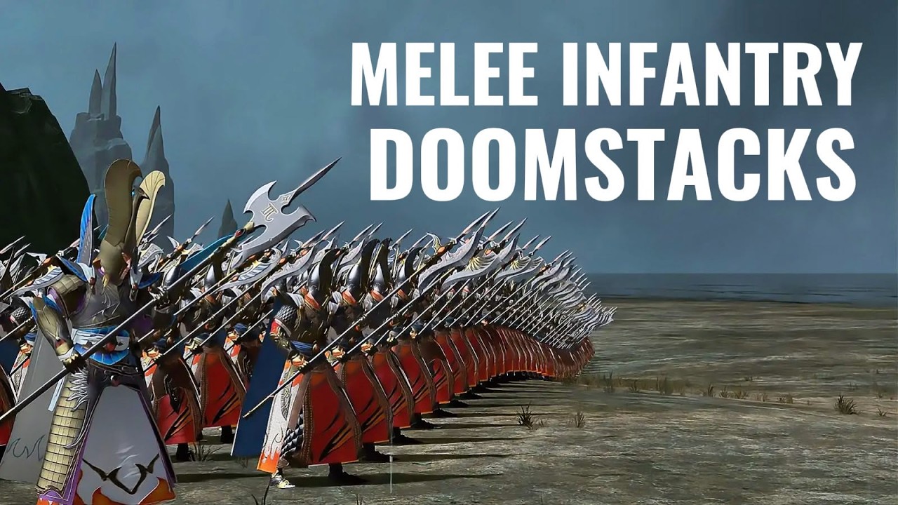 Best Melee Infantry Doomstacks in Warhammer 3