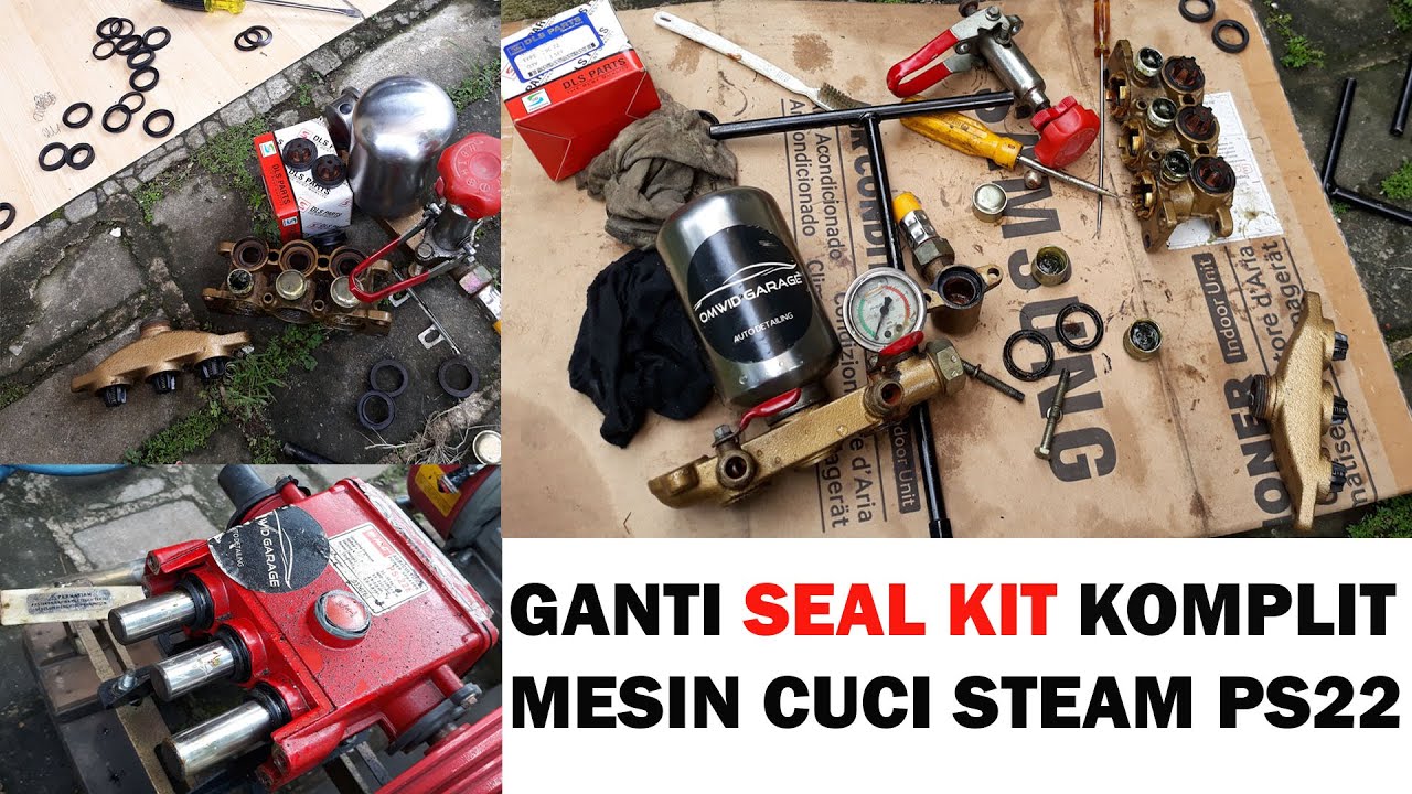 Cara Ganti Seal Mesin Cuci Steam | Mengatasi Semprotan Lemah Pada Mesin Cuci Steam