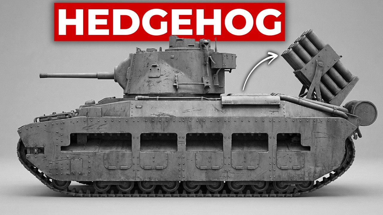 The 'Strange' British Tank That Used Anti-Submarine Weapons To Destroy Japanese Bunkers