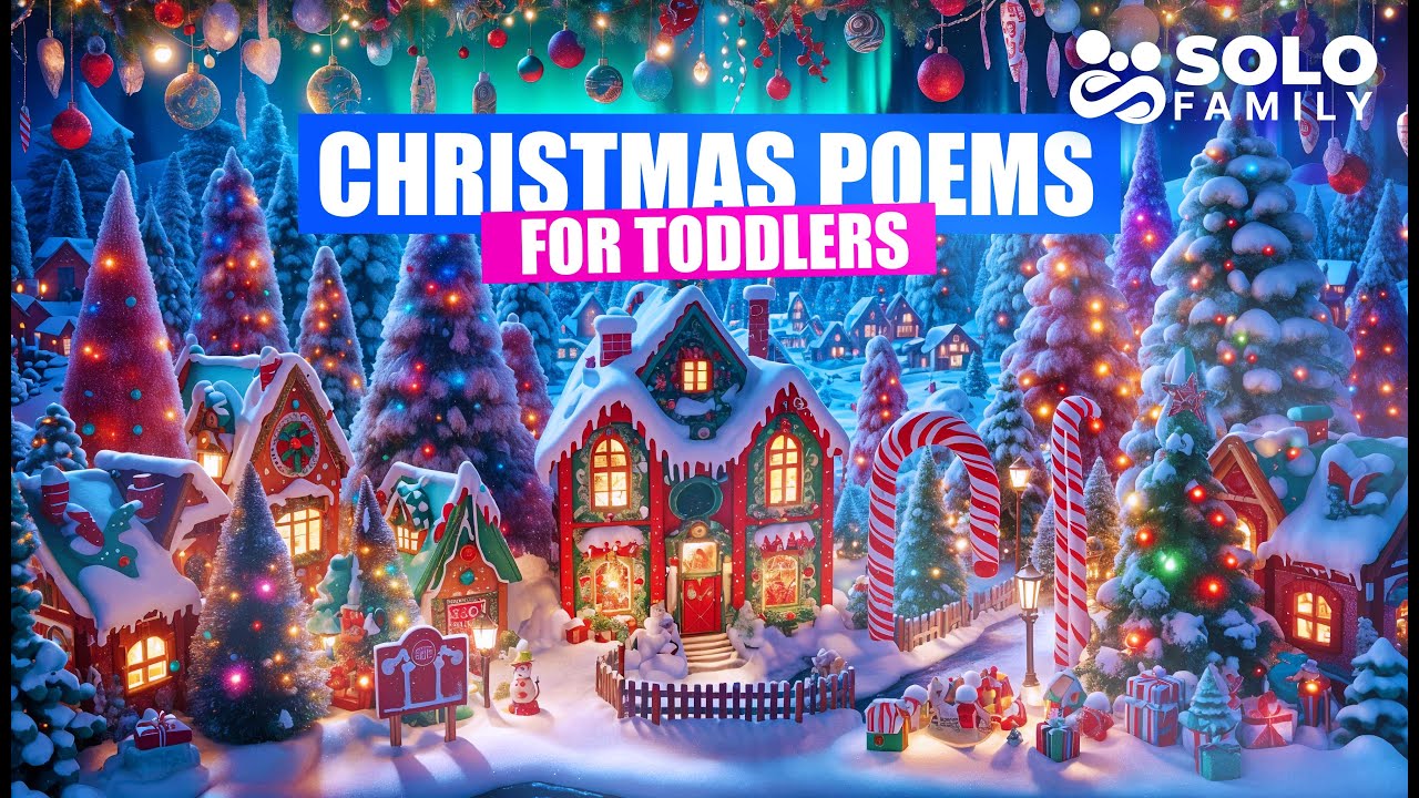 Christmas Poems for Toddlers: Sweet Rhymes to Celebrate the Holiday Magic!
