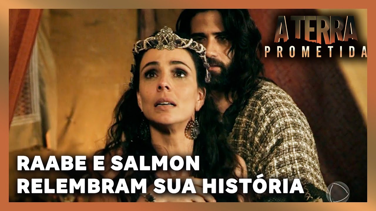 A TERRA PROMETIDA: Raabe e Salmon emocionam ao relembrar sua história