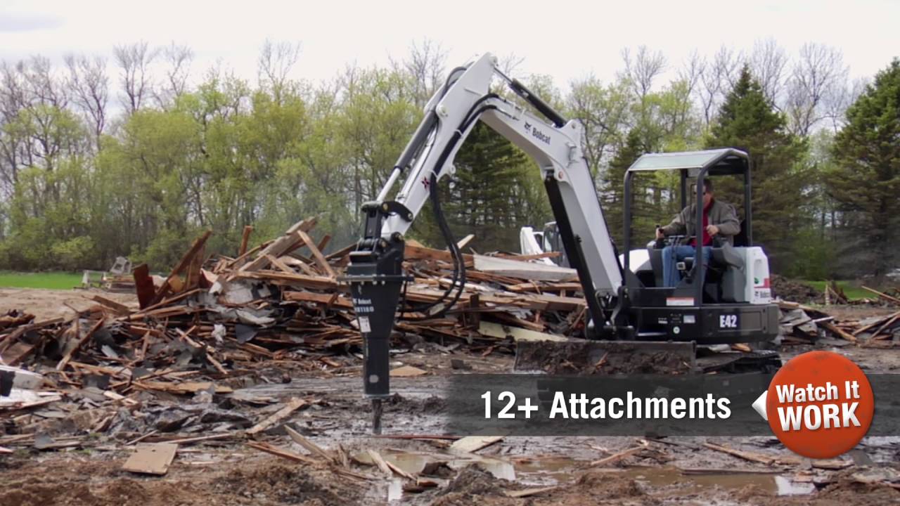 Watch It Work: Bobcat E42 Compact Excavator
