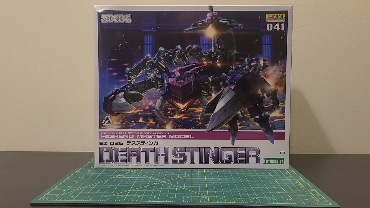 HMM Zoids Death Stinger review