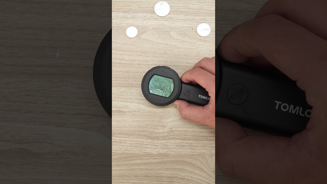 Get a closer look at your coins with a Tomlov P10 portable microscope!