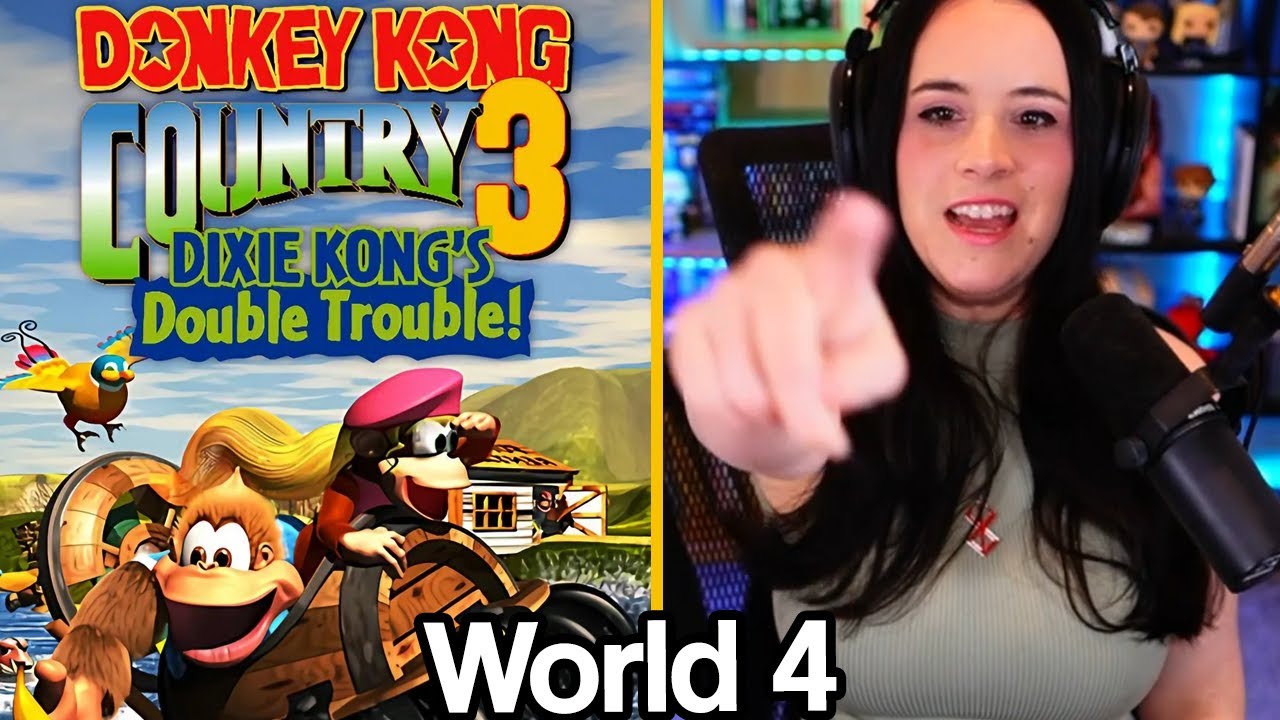 Mekanos and KHAOS! - Donkey Kong Country 3 - Let's play Part 3