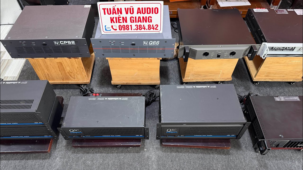 Em Về Đẩy EV Q66 .EV CPS2 .Đẩy QSC 1300 .QSC 850 .Đẩy Crown 3600VZ ☎️0981384842