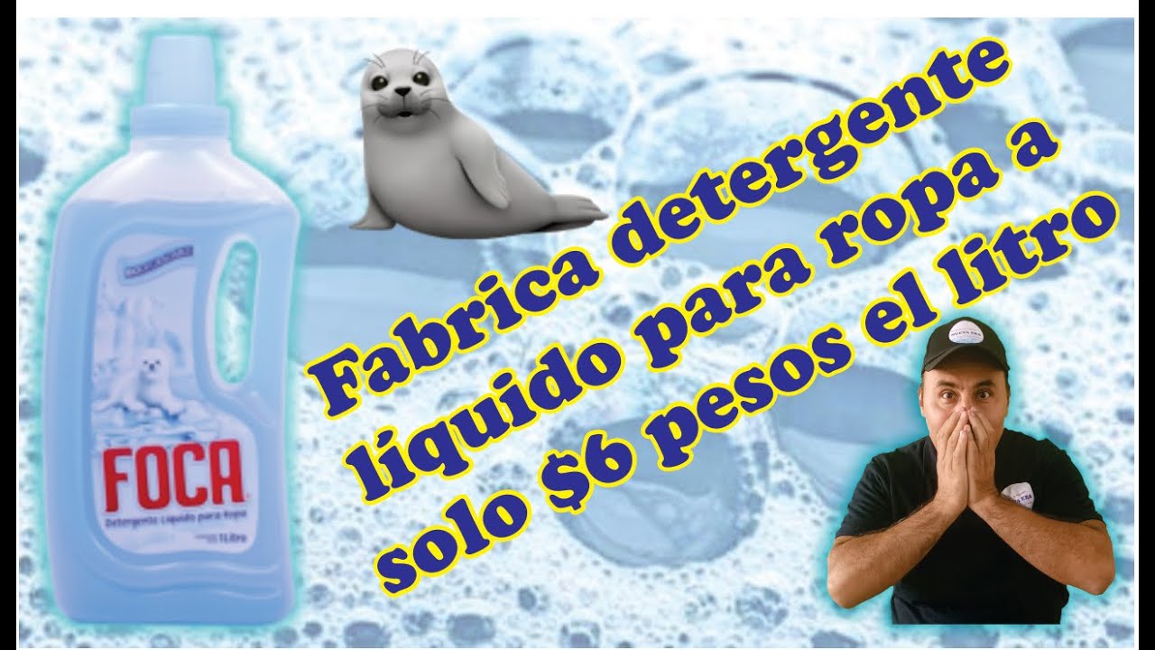 DETERGENTE PARA ROPA SUPER ECON&Oacute;MICO
