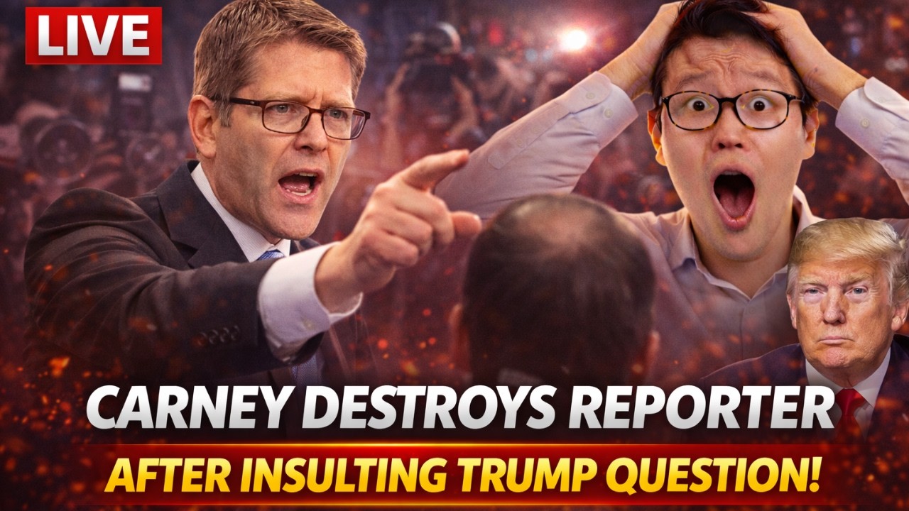 Carney HUMILIATES Reporter Who Disrespects Him with Trump Question