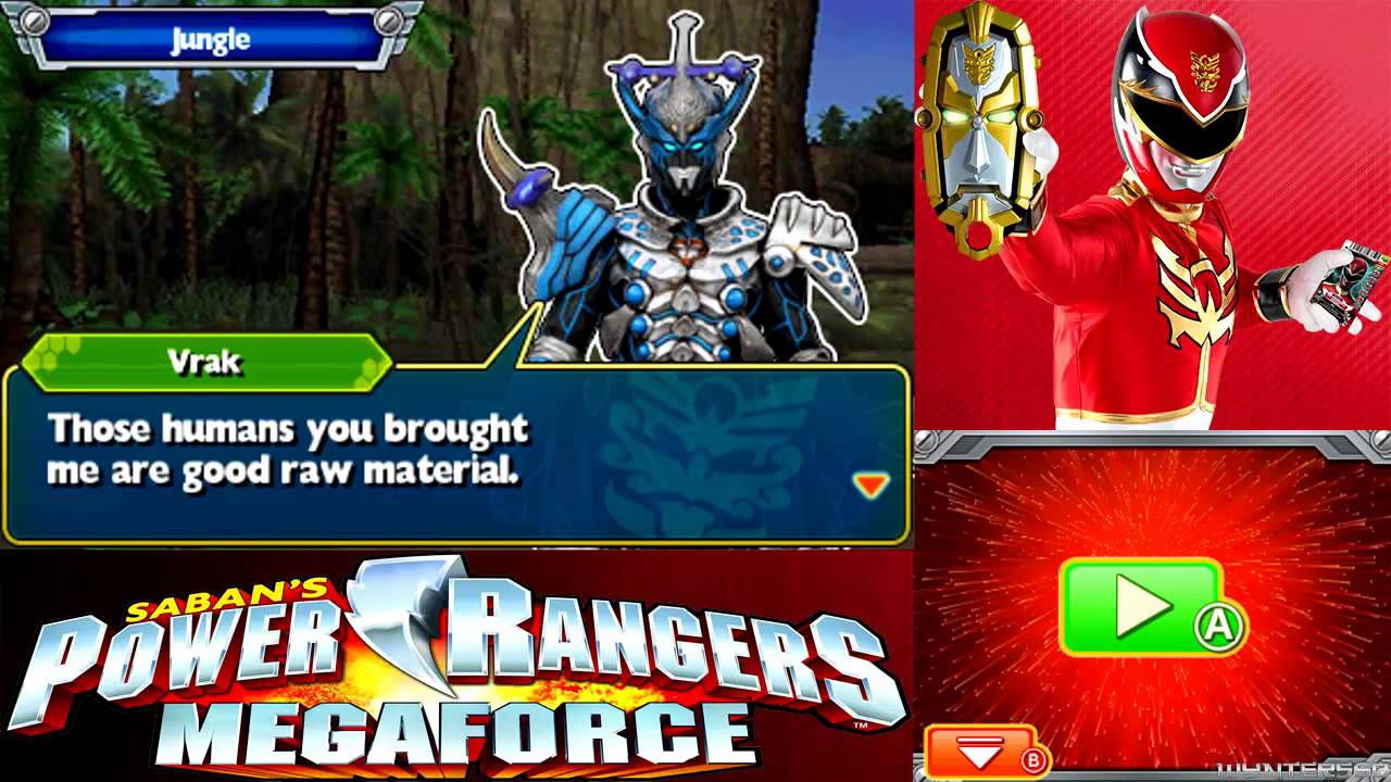 Power Rangers Megaforce 3DS — Прохождение, часть 1, эпизод 1 [HD]