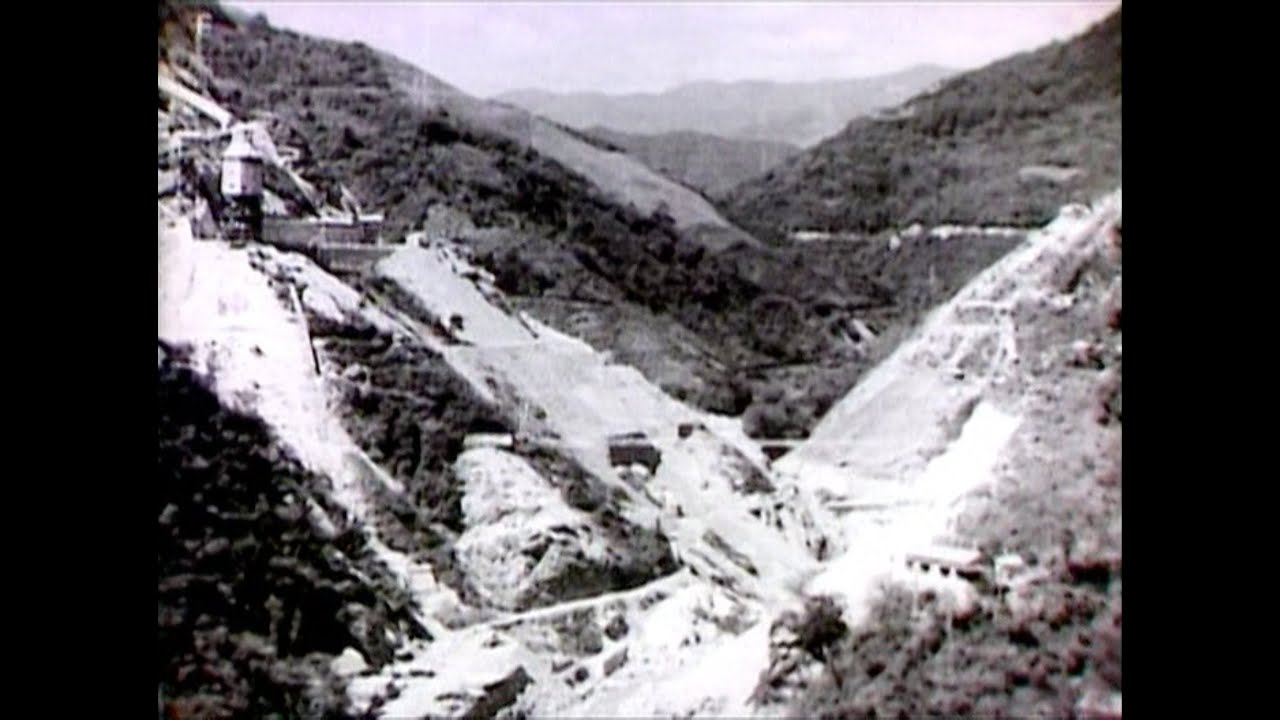 国内初の本格的アーチ式ダム 上椎葉発電所建設記録（20分11秒）｜九州電力