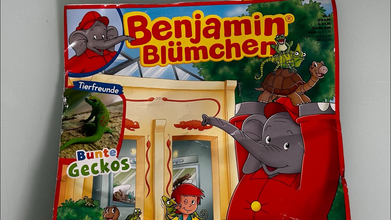 Benjamin Blümchen Magazin mit Chamälon