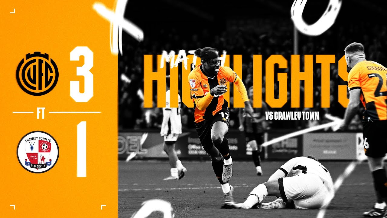Match Highlights | Cambridge United 3-1 Crawley Town | Sky Bet League Two