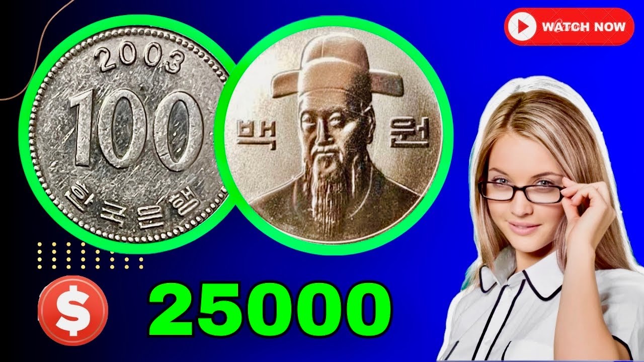 Unveiling the Mystery: South Korea 100 Won 2003 Coin Value Uncovered!