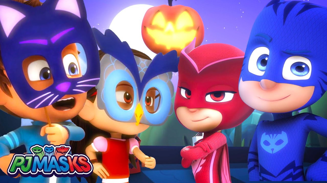 Halloween dress up time! 👻 PJ Masks Full Episode 🎃👻 | Cartoons for Kids | #halloween