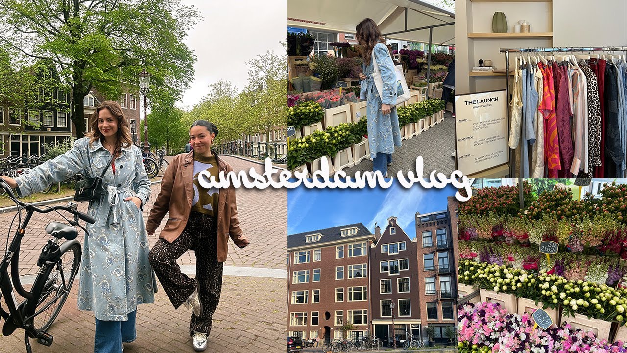 amsterdam pop up🌷2 nap Catival, vásár, biciklizés