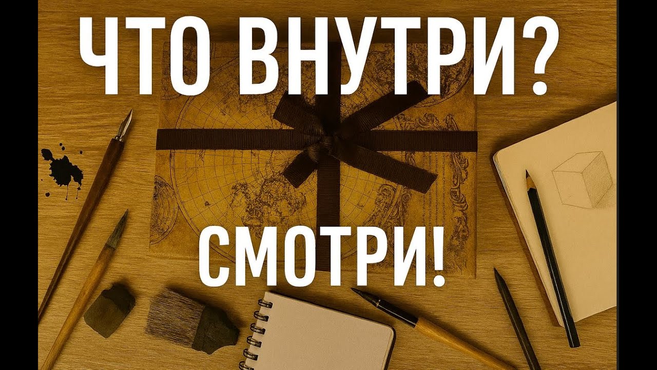 Подарок мечты? Распаковка АРТ-БОКСА | Unboxing an art box (+ english  audio translation) Aliexpress